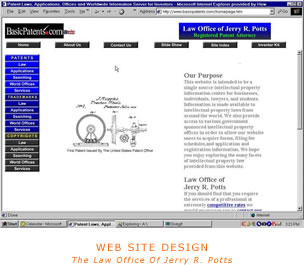 Web Site Design - basicpatents.com