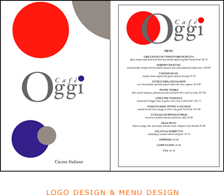 Logo & Menu Design